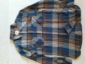 Levi's Men Large Plaid Multicolored Button Shirt Long Sleeve Pockets Pure Cotton